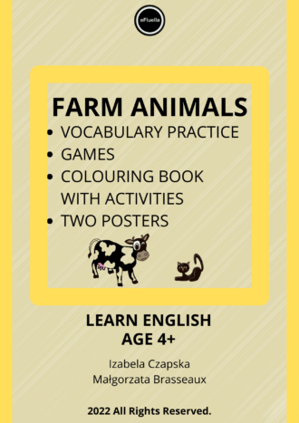 FARM ANIMALS VOCABULARY & GAMES 4+